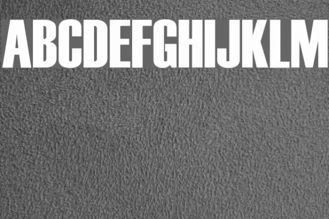 Haettenschweiler Font examples