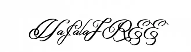 HafalaFREE  baixar fontes gratis