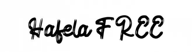Hafela FREE  Fuentes Gratis Descargar
