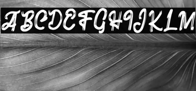 HafelaFREE Font examples