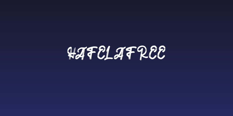 HafelaFREE Social Header