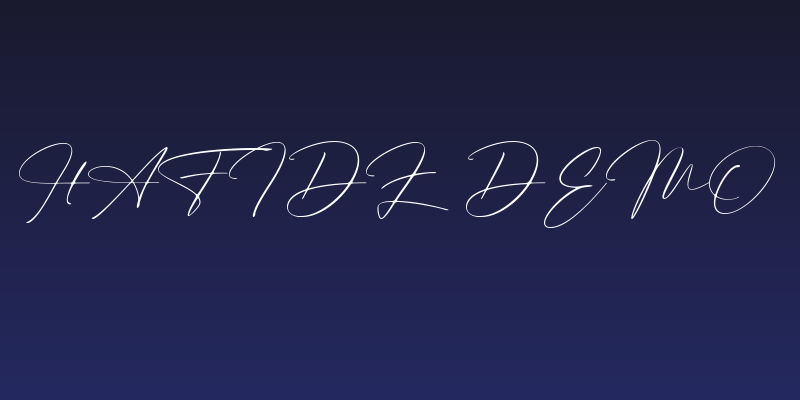 Hafidz Demo Social Header