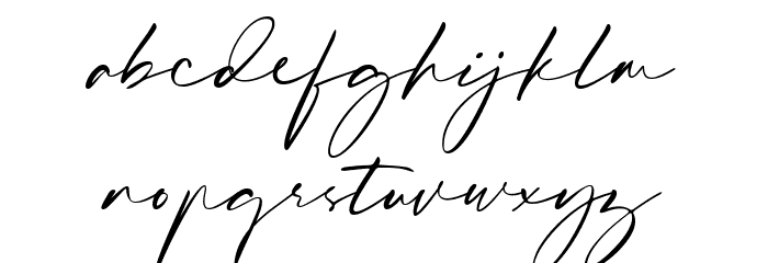 Hafidz Demo Font LOWERCASE