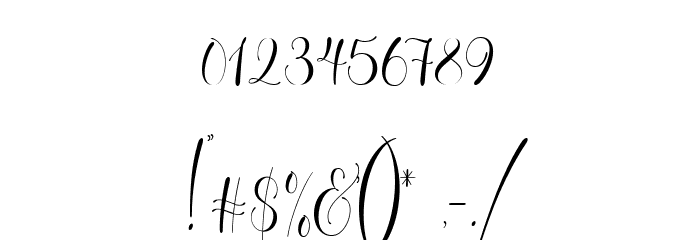 Hafidzah Demo Font OTHER CHARS