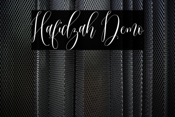 Hafidzah Demo Example 2