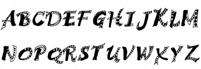 Hagadou Regular Schriftart Groß
