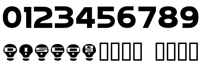 Hagane Font OTHER CHARS