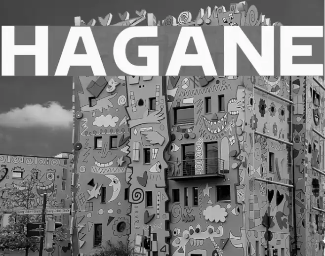 Hagane Font examples