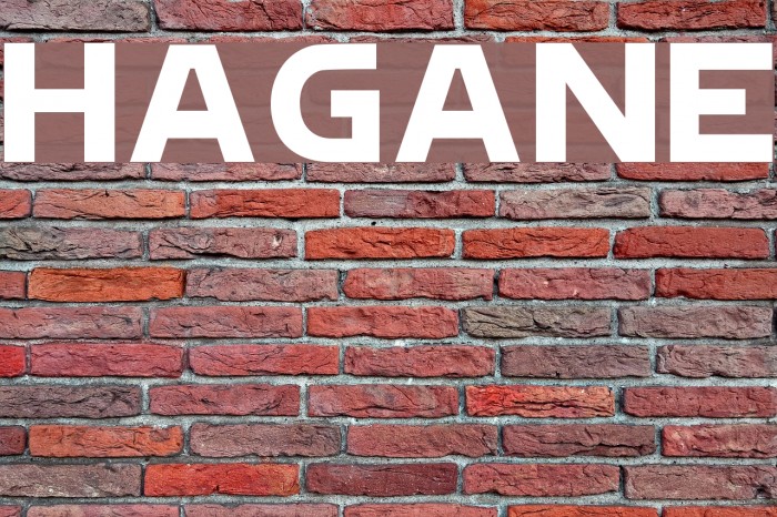 Hagane Font examples