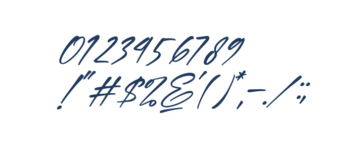 Hageton Italic Other Characters