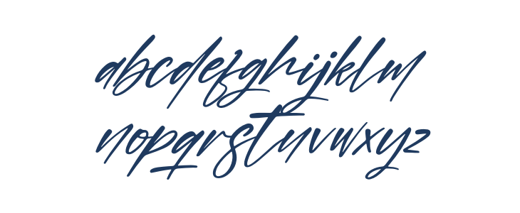 Hageton Italic Lowercase