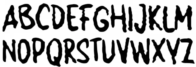 Haggis Schriftart Groß