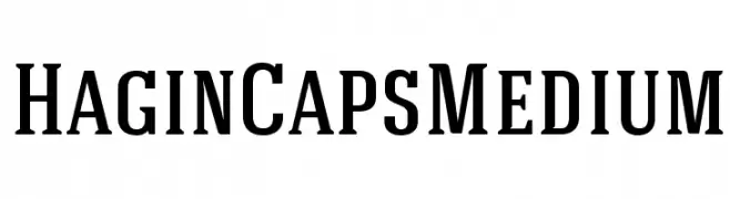 HaginCapsMedium  नि: शुल्क फ़ॉन्ट्स डाउनलोड