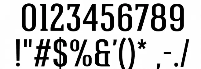HaginCapsMedium Font OTHER CHARS