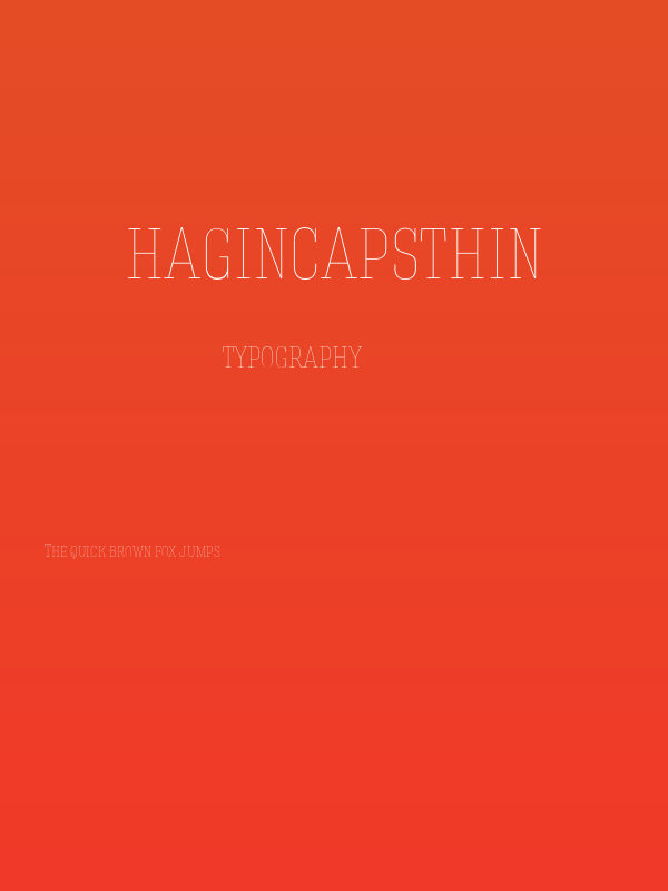 HaginCapsThin Poster