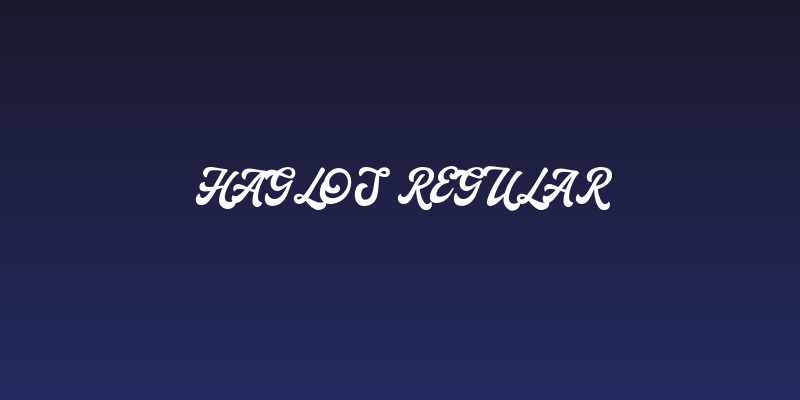 Haglos Regular Social Header