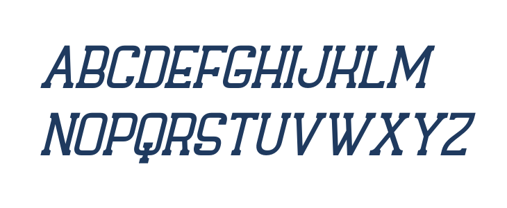 Hagofen DEMO VERSION Italic Uppercase