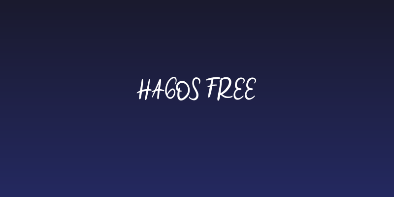 Hagos FREE Social Header