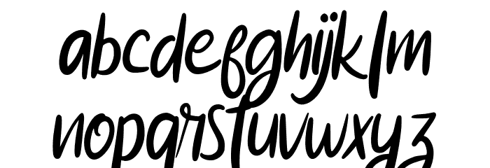 HagosFREE Font LOWERCASE