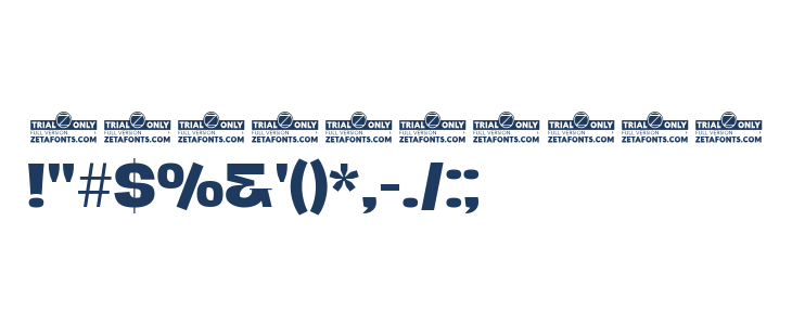 Hagrid Text Trial Extrabold Other Characters