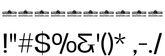 Hagrid Trial Regular Font OTHER CHARS