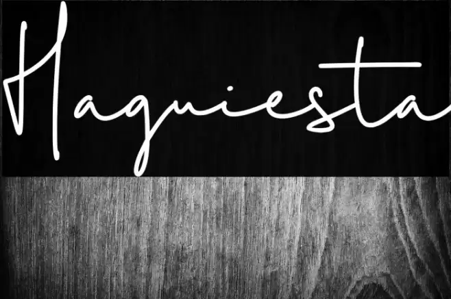 Haguiesta Font examples