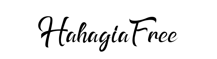 HahagiaFree  免费字体下载