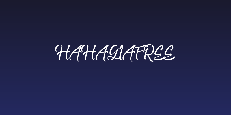 HahagiaFree Social Header