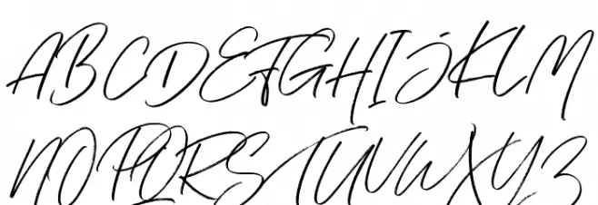 Hai Angellica! Schriftart Groß