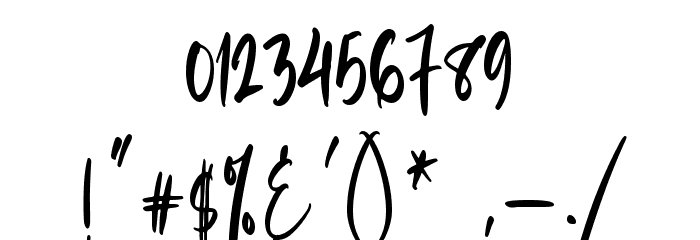 Hai California Font OTHER CHARS