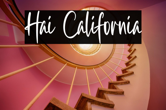 Hai California Example 2