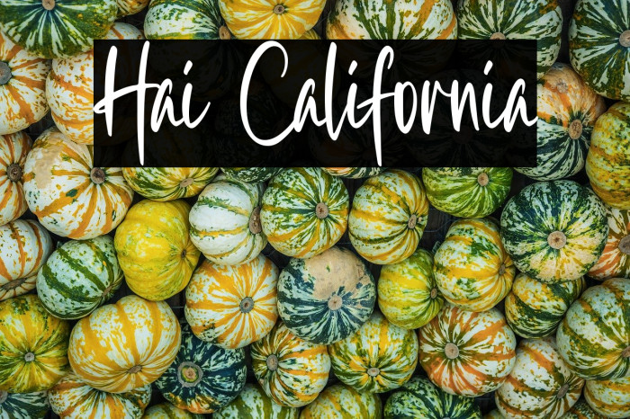 Hai California Example 3