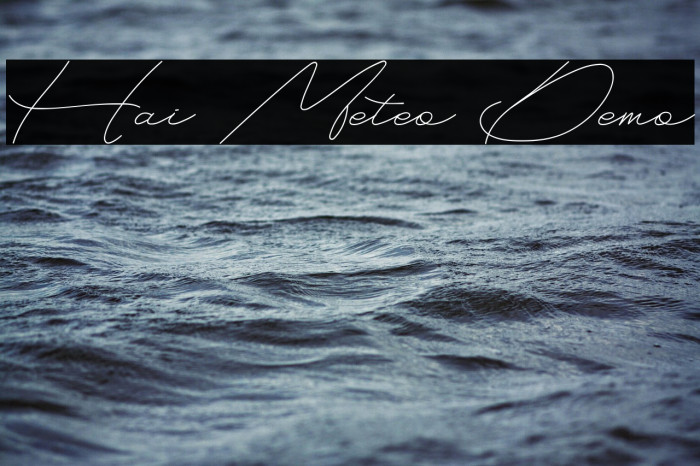 Hai Meteo Demo Example 3