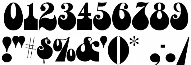 Haight-Ashbury HM Font OTHER CHARS