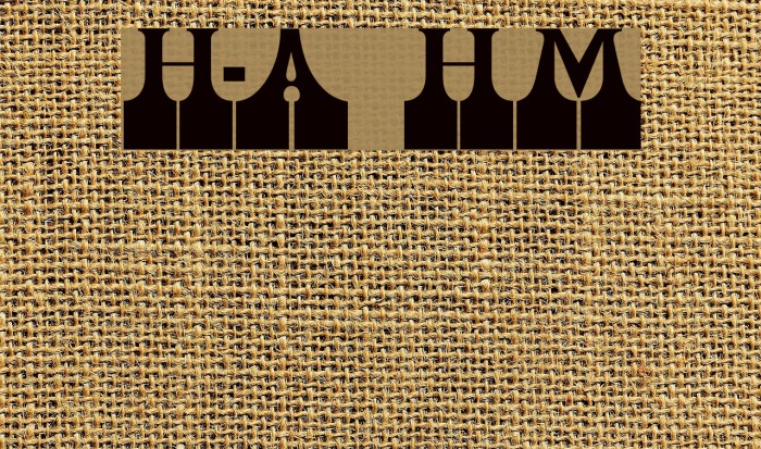 Haight-Ashbury HM Font examples