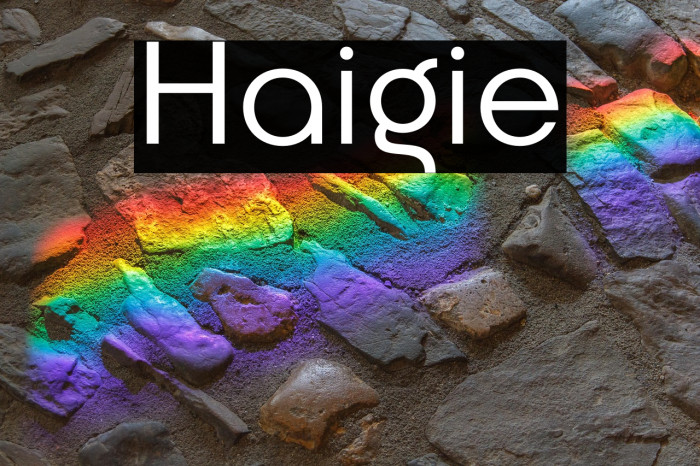 Haigie Example 1