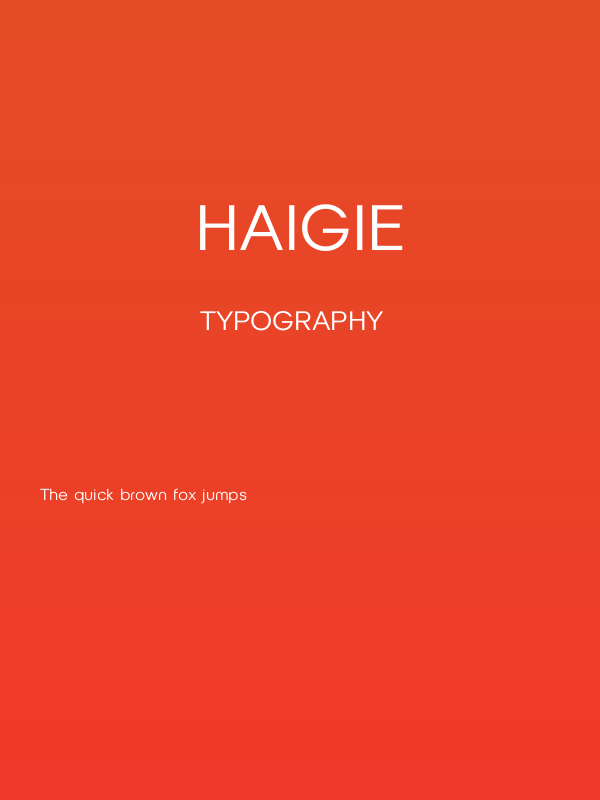 Haigie Poster