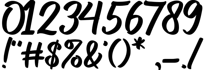 Haigl Rapture Font OTHER CHARS