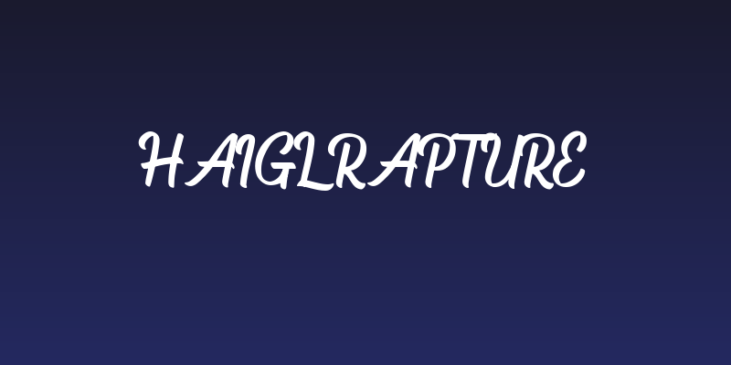 Haigl Rapture Social Header