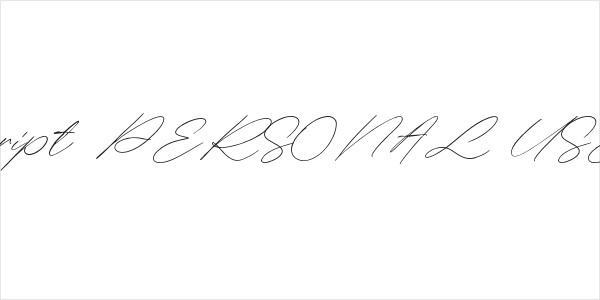 Haigrast Script PERSONAL USE Regular Logo