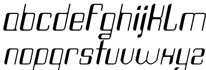 Haike Reg Italic Font LOWERCASE