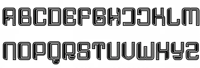 Haike  col フォント 大文字