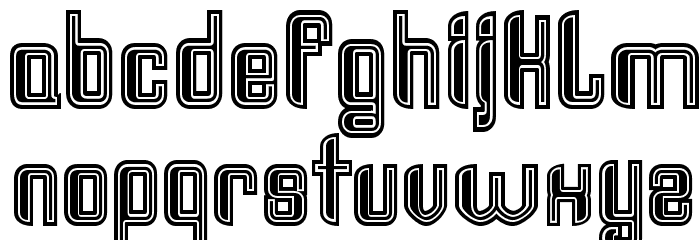 Haike col Font LOWERCASE