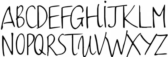 Haiku's Script ver 09 Regular Polices MAJUSCULES