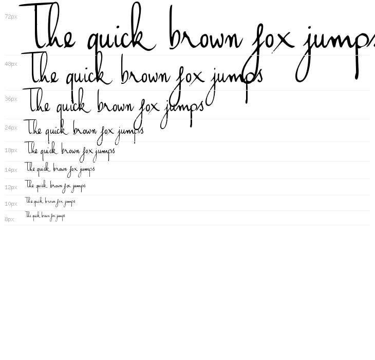 Haiku's Script ver 09 Regular Waterfall