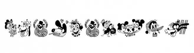 Hail Disney  नि: शुल्क फ़ॉन्ट्स डाउनलोड