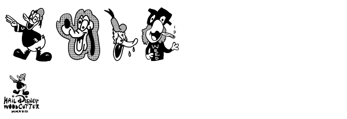 Hail Disney Font OTHER CHARS
