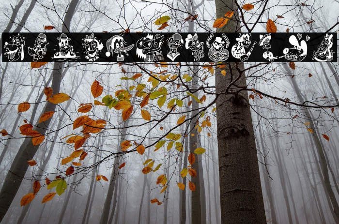 Hail Disney Font examples