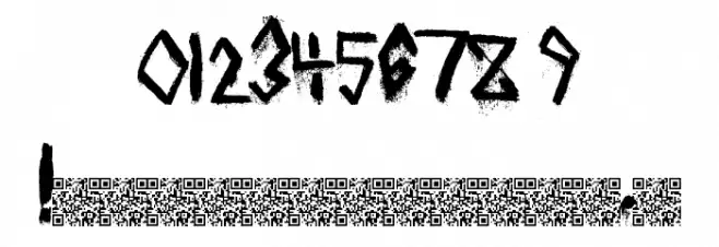 HailStormz Font OTHER CHARS