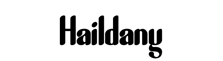 Haildany  font caratteri gratis